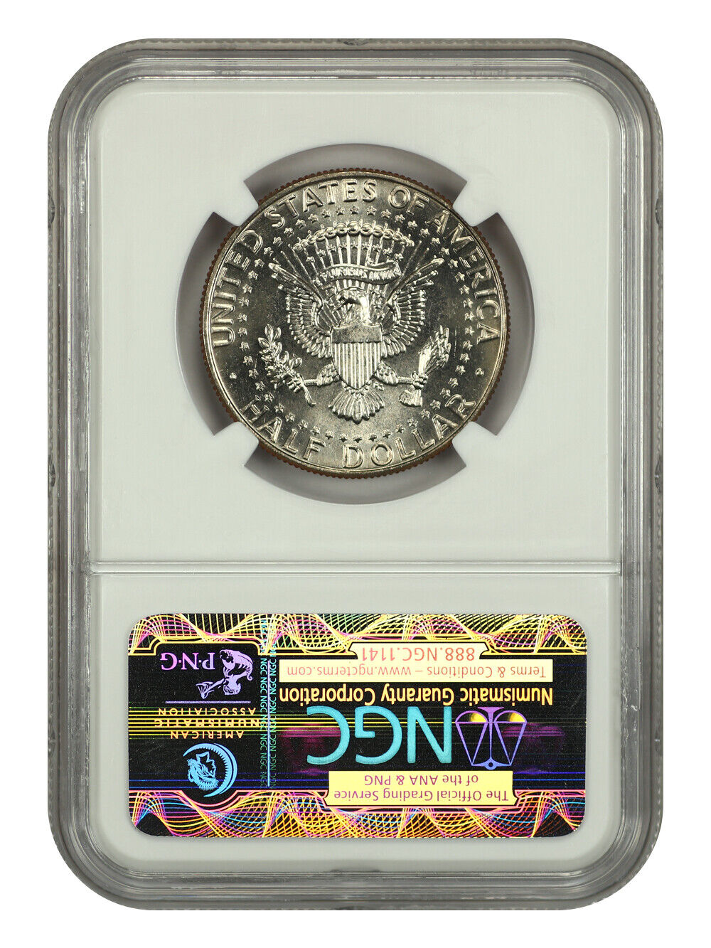 1988-D 50C NGC MS67 - Kennedy Half Dollar