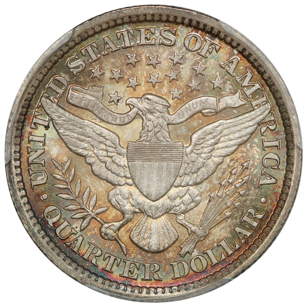 1893 25C PCGS MS66+ ex: D.L. Hansen