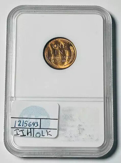 1910 S Small Cents Lincoln Penny NGC MS-65 RD