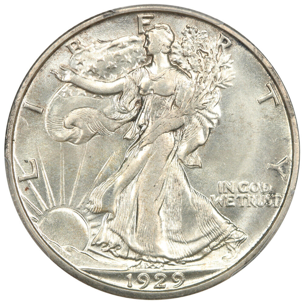 1929-S 50C PCGS MS64 - Walking Liberty Half Dollar