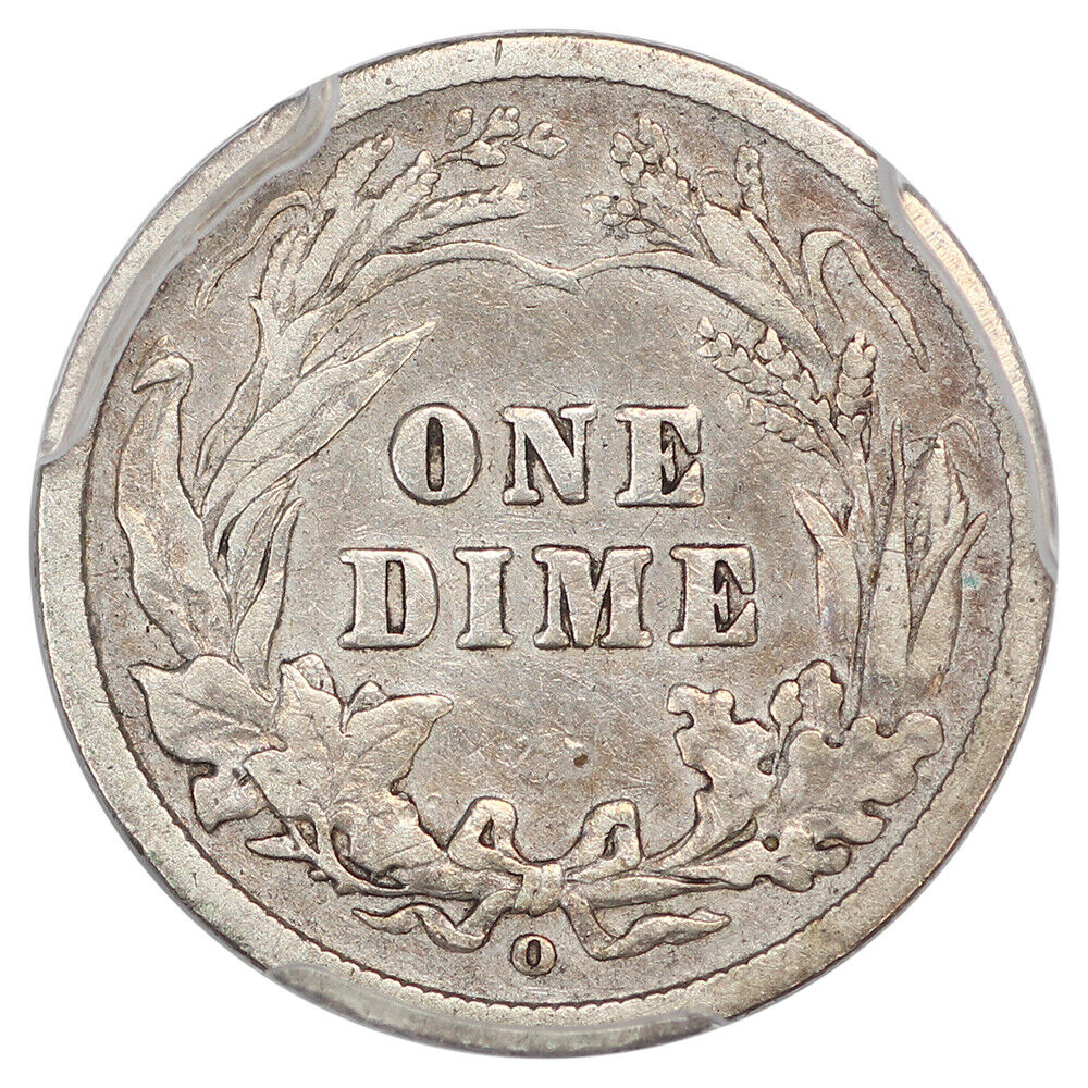 1905-O 10C Micro O PCGS F15 - Barber Dime