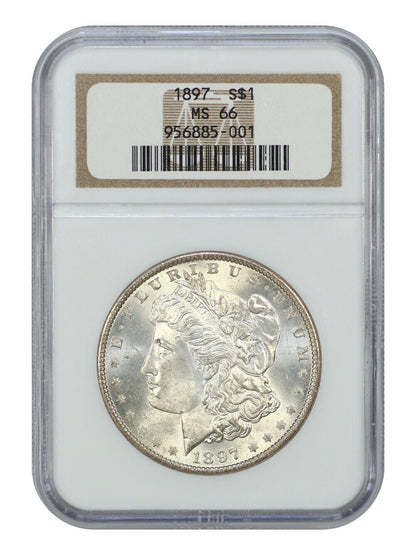 1897 $1 NGC MS66 - Morgan Dollar