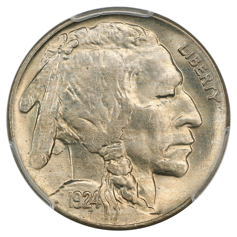 1924 5C PCGS MS64 - Buffalo Nickel