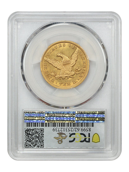 1848 $10 PCGS MS62 ex: D.L. Hansen