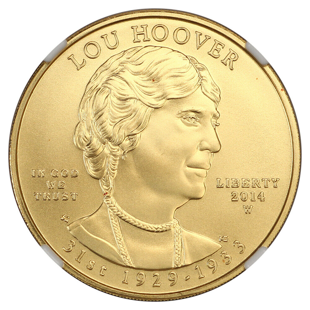 2014-W $10 Lou Hoover NGC MS70 - First Spouses