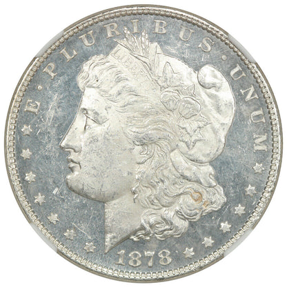 1878 8TF $1 NGC MS62DMPL (VAM-2) - Morgan Dollar