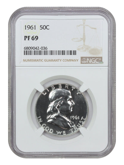 1961 50C NGC PR69