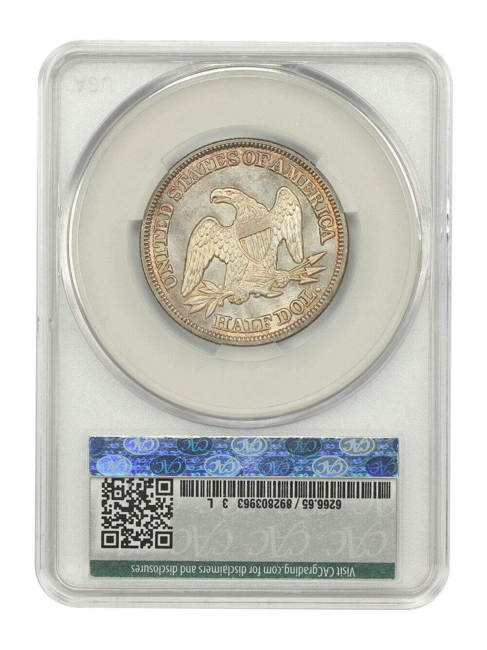 1848 50C CACG MS65 ex: D.L. Hansen - Liberty Seated Half Dollar