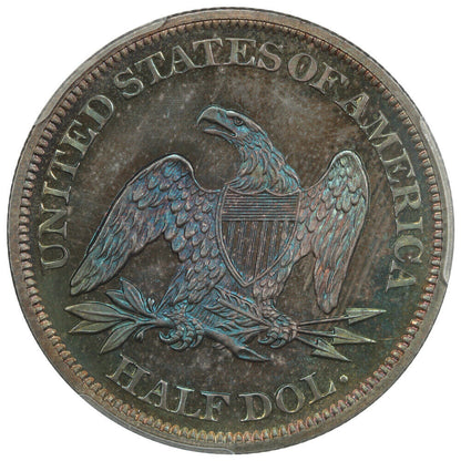 1860 50C PCGS PR66+ ex: D.L. Hansen