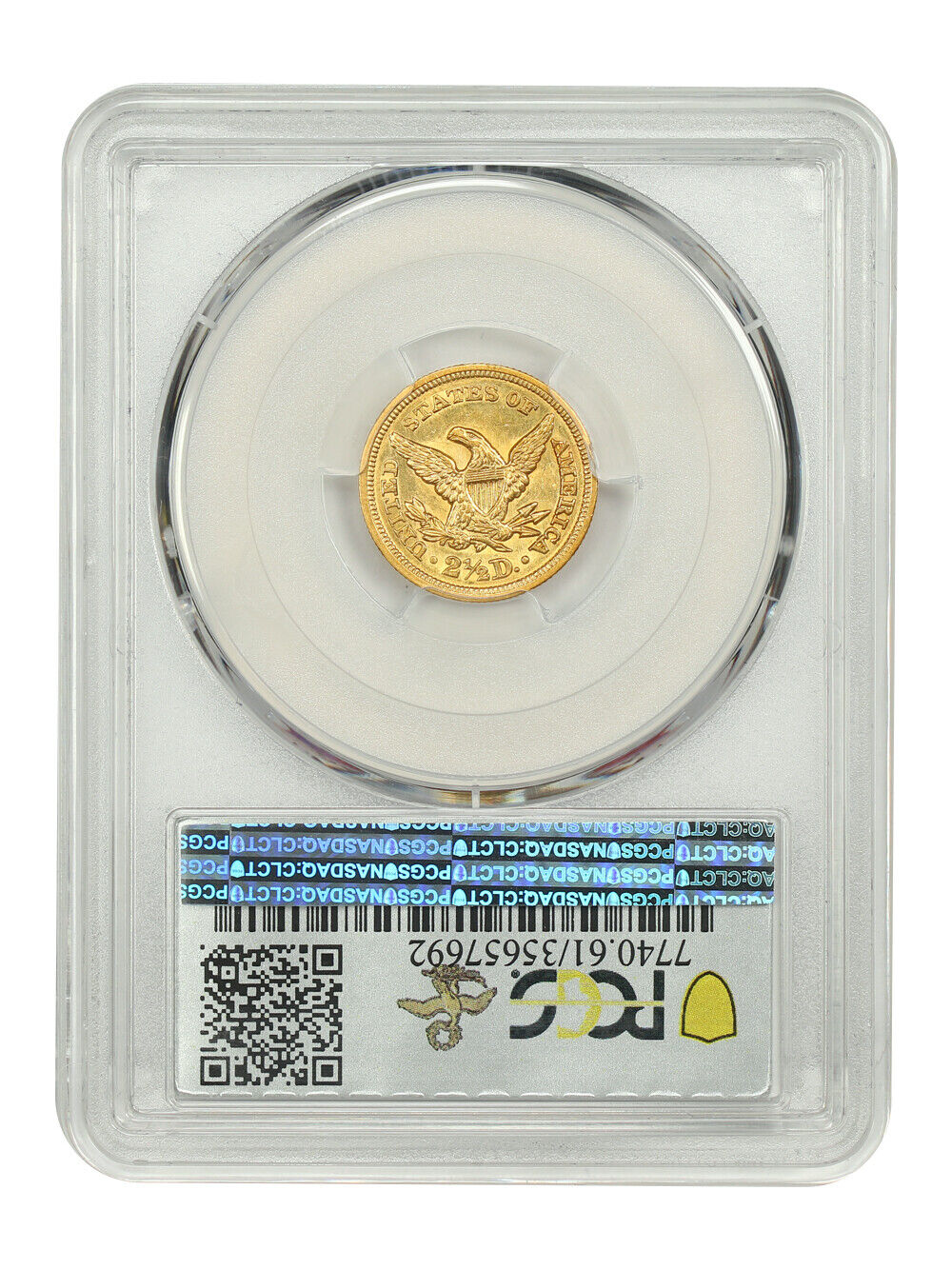 1846 $2.50 PCGS MS61 ex: D.L. Hansen - Liberty Head $2.5