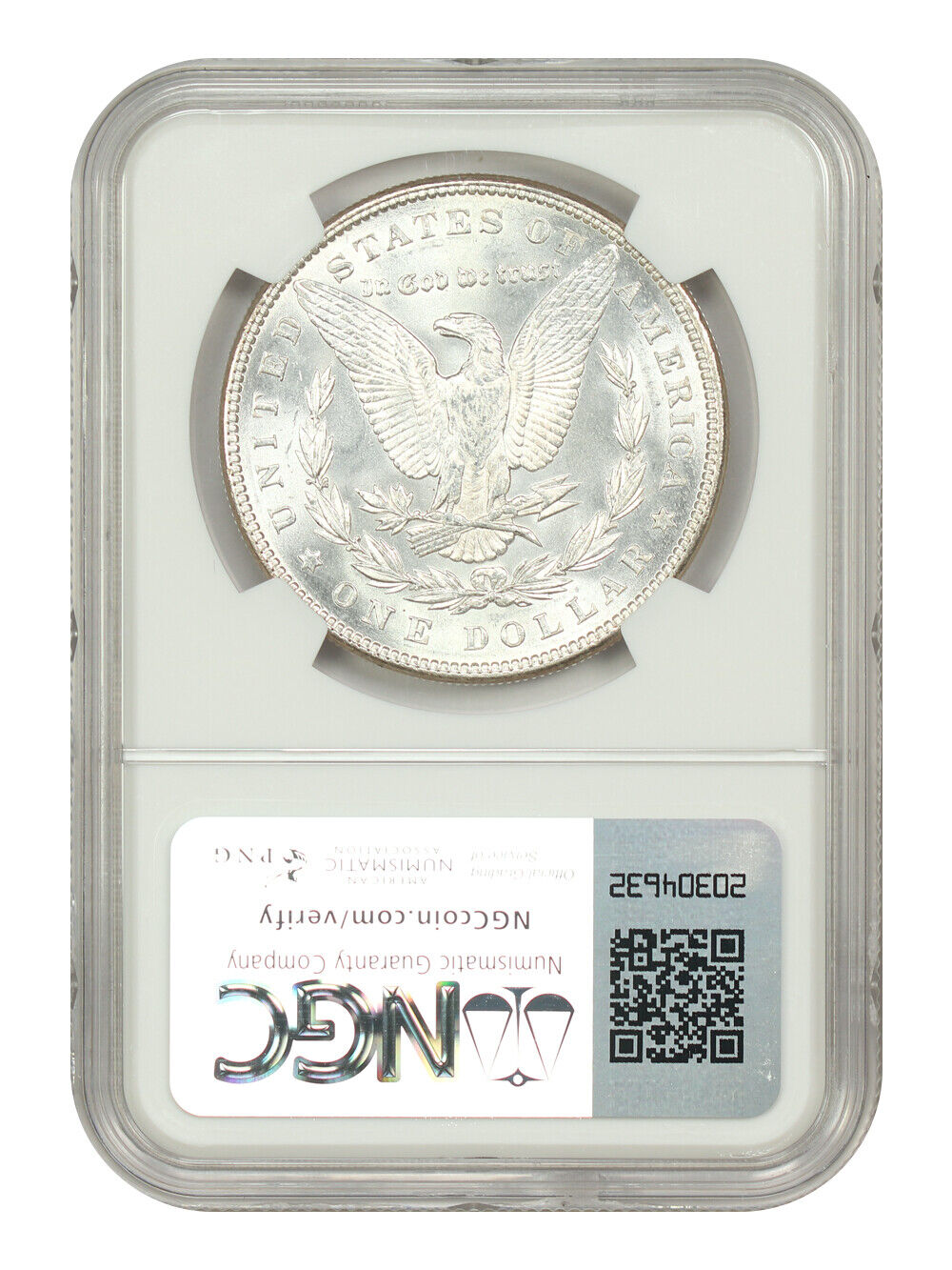 1887 $1 NGC MS67 - Morgan Dollar