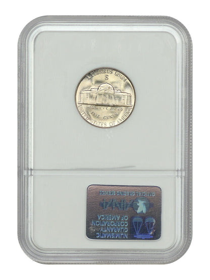 1943-S 5C NGC MS67 - Jefferson Nickel