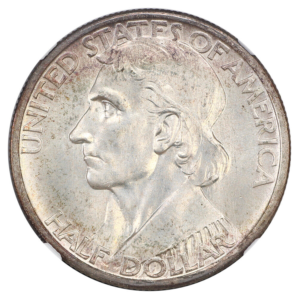 1935-S Boone 50c NGC MS68