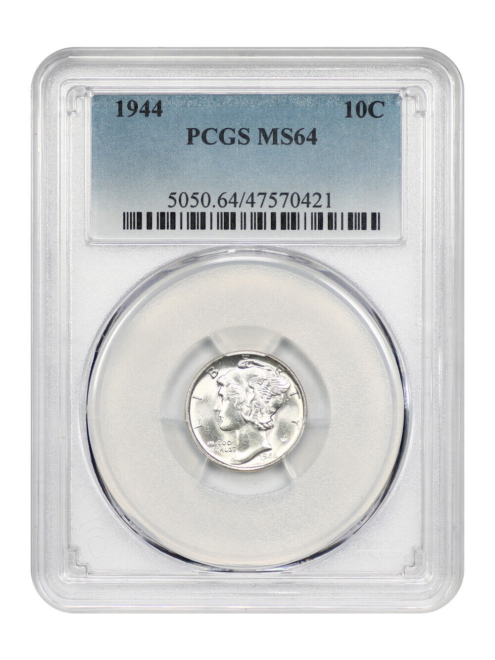 1944 10C PCGS MS64