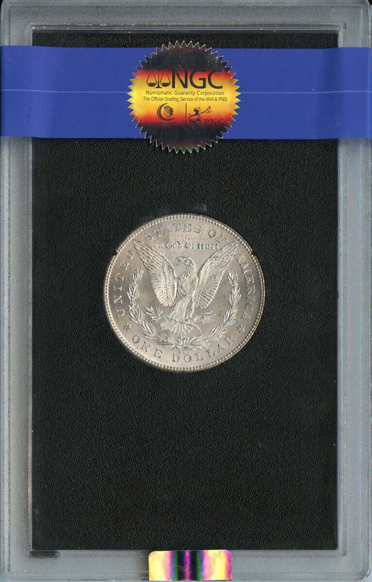 1880-CC Morgan Dollar VAM-7A REV 78 CLASH S$1 NGC MS64+ Hitlist 40