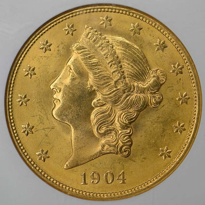 1904 Liberty Double Eagle Type 3 $20 NGC MS63