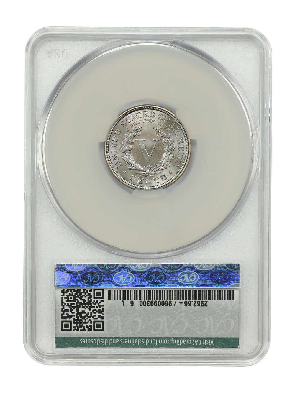 1897 5C CACG MS66+ ex: D.L. Hansen - Liberty Nickel