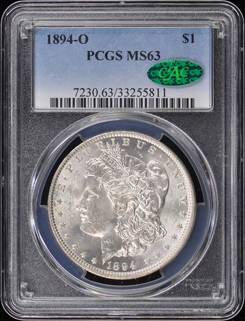 1894-O $1 Morgan Dollar PCGS MS63 CAC