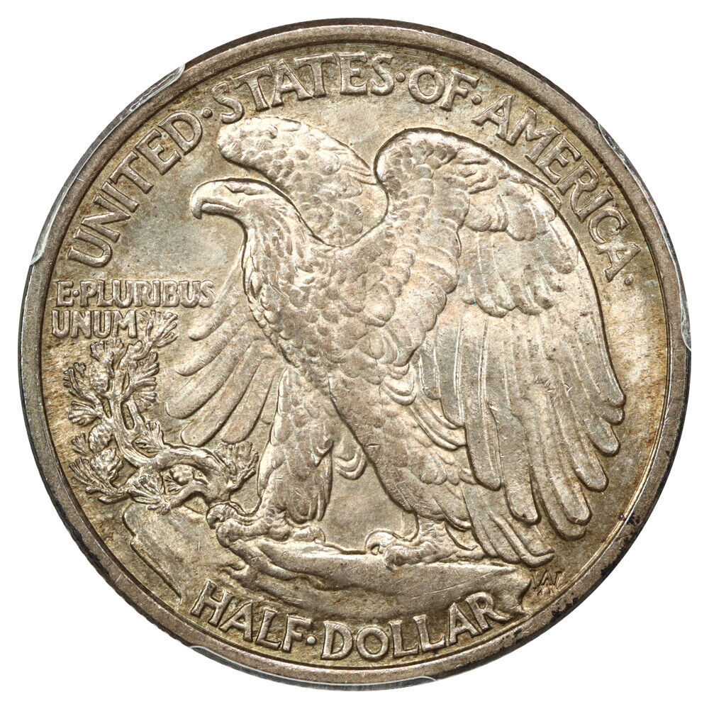 1920 50C PCGS MS64+ - Walking Liberty Half Dollar