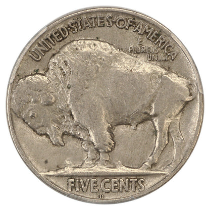 1918-D 5C PCGS XF45 - Buffalo Nickel