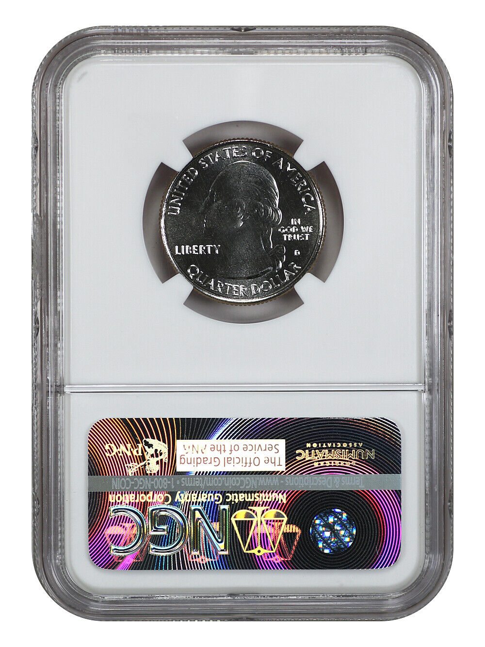 2015-D 25C Homestead NP NGC MS68PL (Early Releases) - Type 1 - Clad