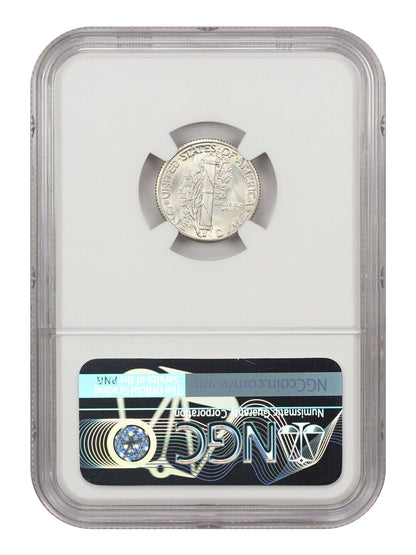 1934 10C NGC MS66FB