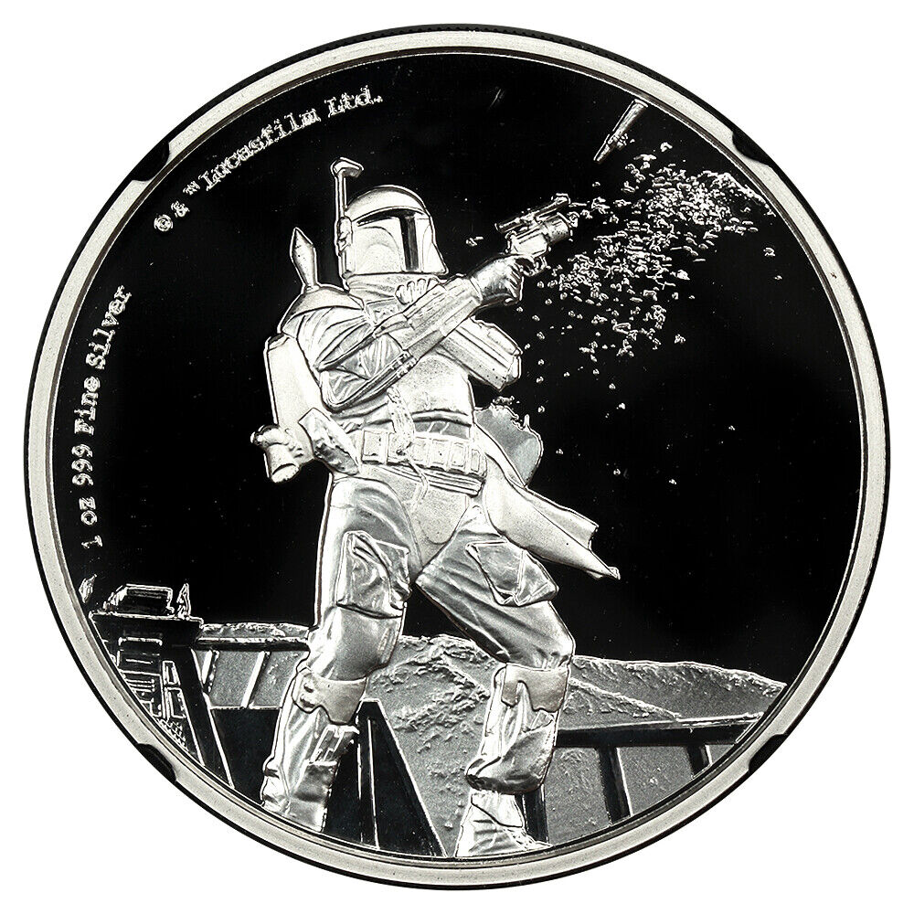 Niue: 2017 Star Wars Boba Fett $2 NGC Proof 69 UCAM (First Releases)