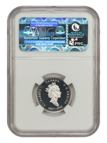 1992 Canada 25c Newfoundland NGC PF 69 DCAM