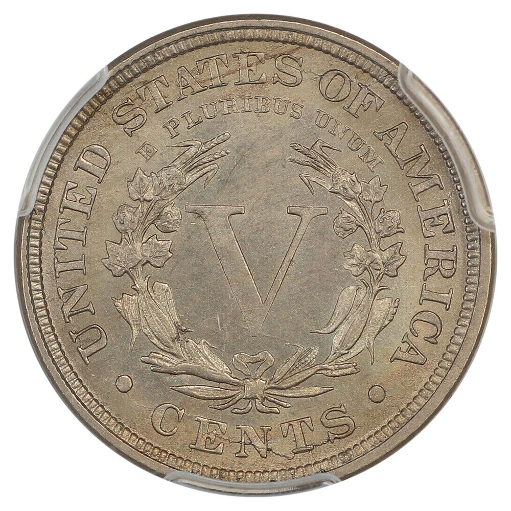 1883 5C PCGS/CAC MS63 (With Cents) - Liberty Nickel