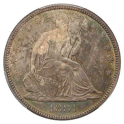 1881 50C PCGS MS66 ex: D.L. Hansen