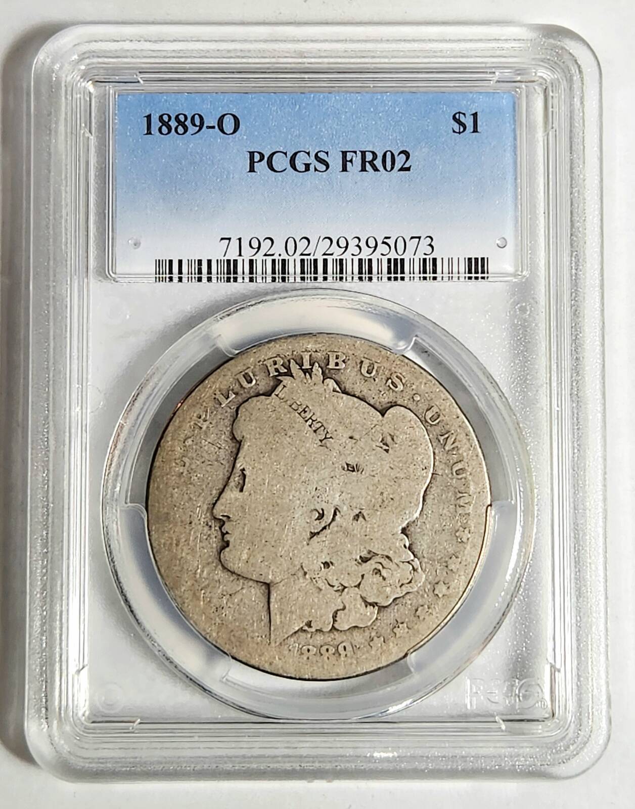 1889 O Morgan Silver Dollar PCGS FR-2