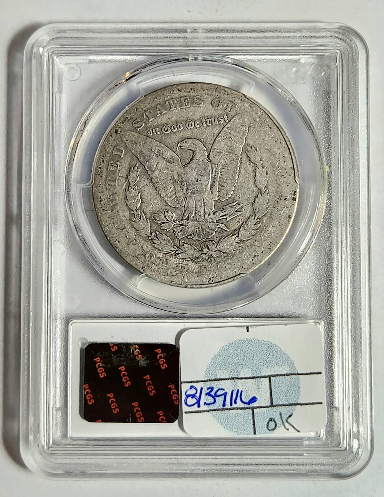 1887 O Morgan Silver Dollar PCGS FR-2