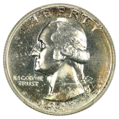 1942 25C PCGS PR65