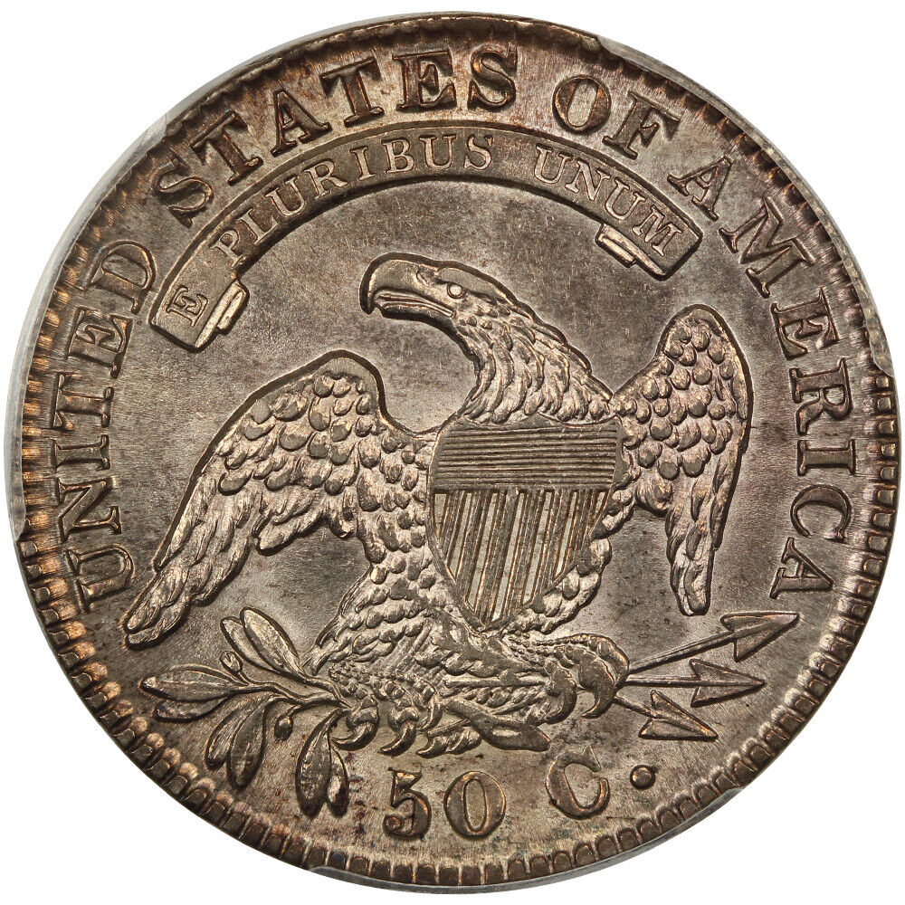 1832 50c PCGS MS63 (Small Letters) ex: D.L. Hansen