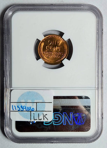 1936 D Small Cent Lincoln NGC MS-67 RD