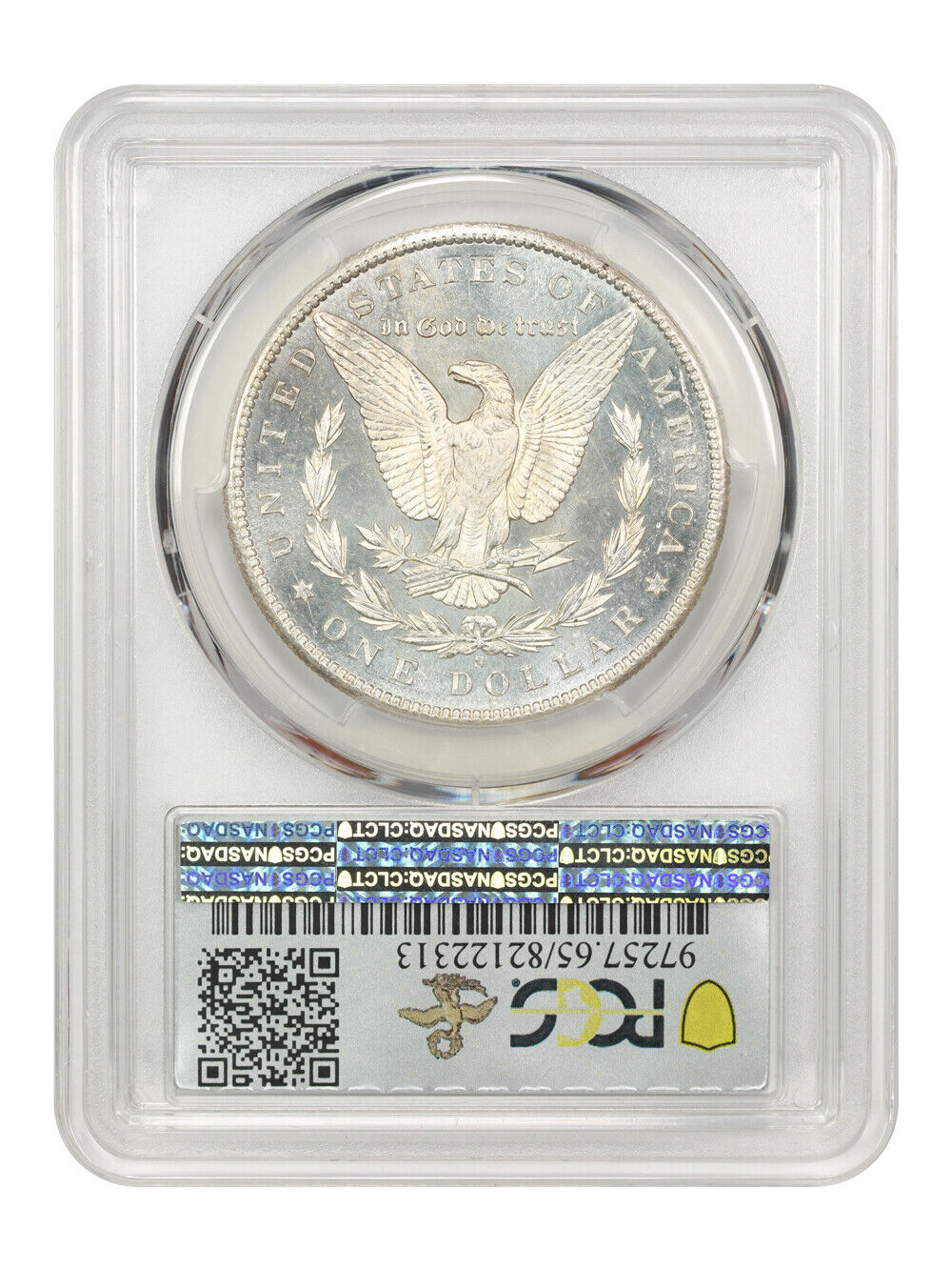 1898-S $1 PCGS MS65 DMPL ex: D.L. Hansen