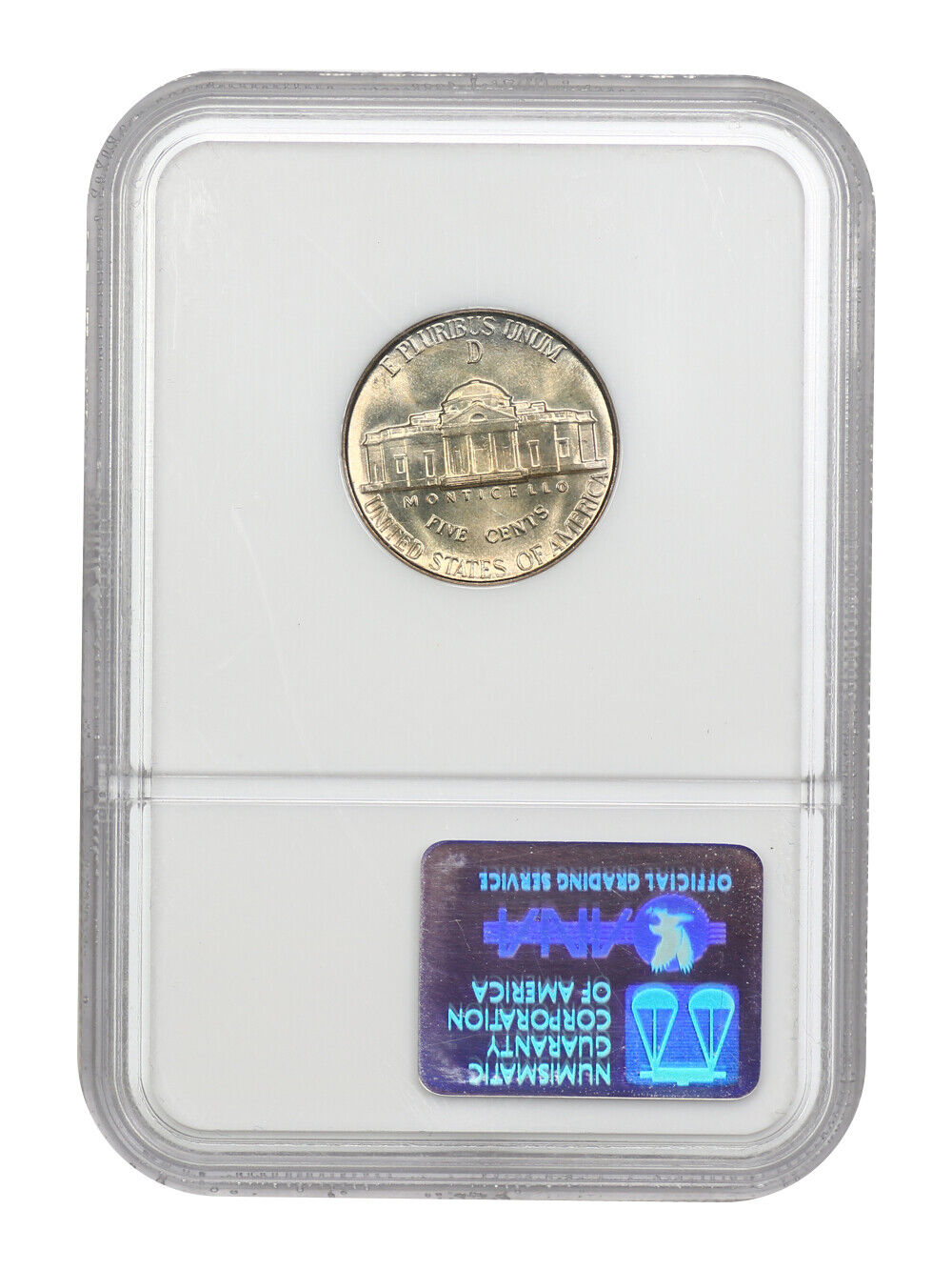 1943-D 5C NGC MS67FS