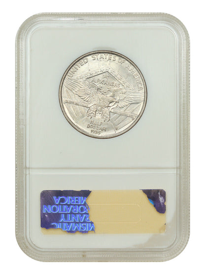 1935-D 50C Arkansas NGC/CAC MS65