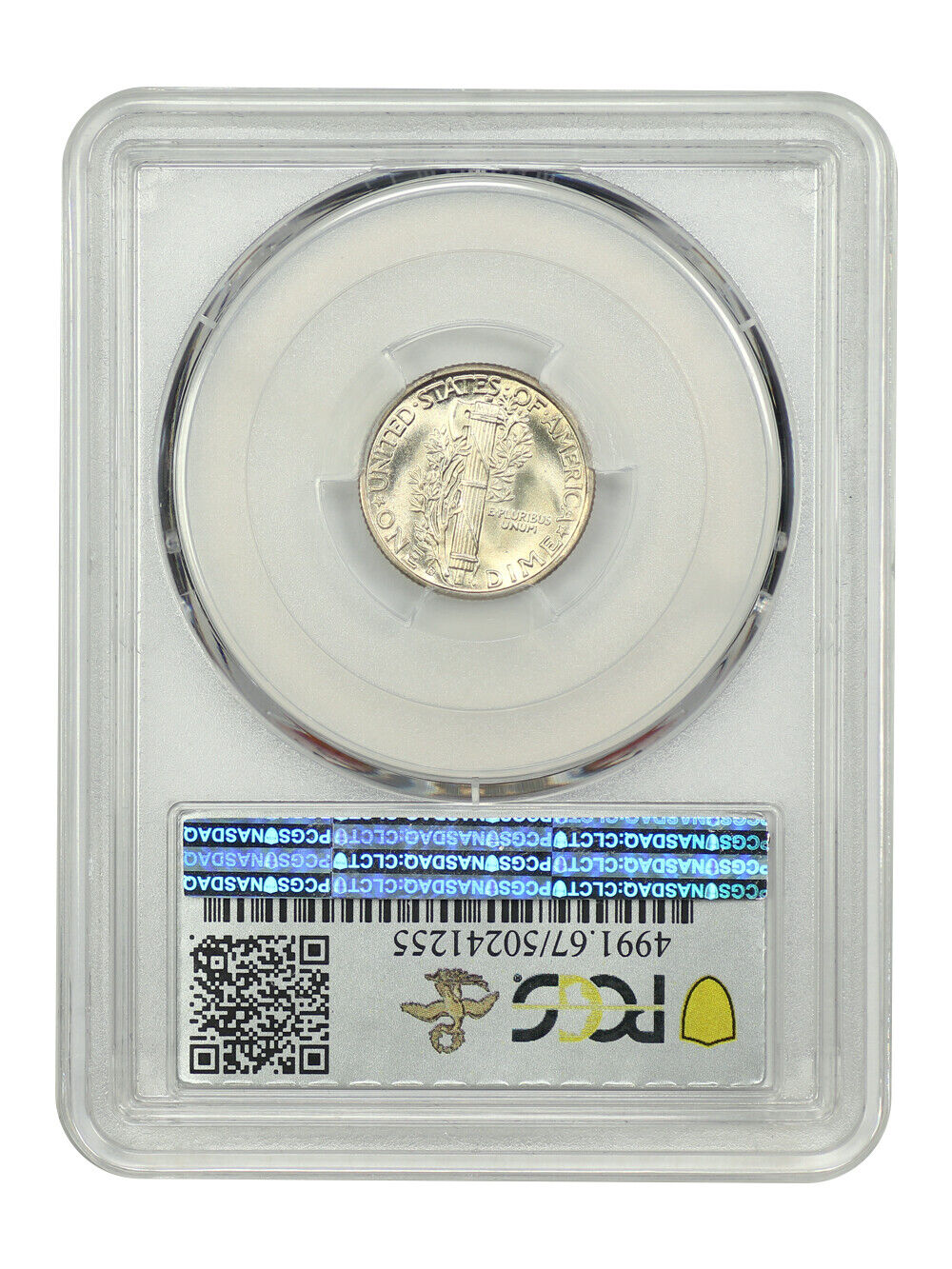 1934-D 10C PCGS MS67FB ex: D.L. Hansen