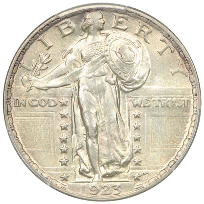 1923 25C PCGS MS63 - Standing Liberty Quarter