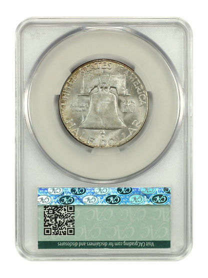 1952-S 50C CACG MS64 - Franklin Half Dollar