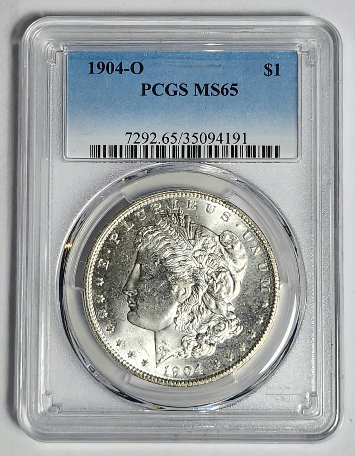 1904 O Morgan Silver Dollar PCGS MS-65