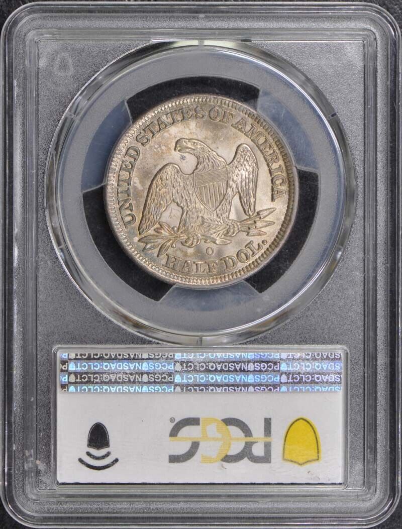 1854-O 50C Arrows Liberty Seated Half Dollar PCGS MS66