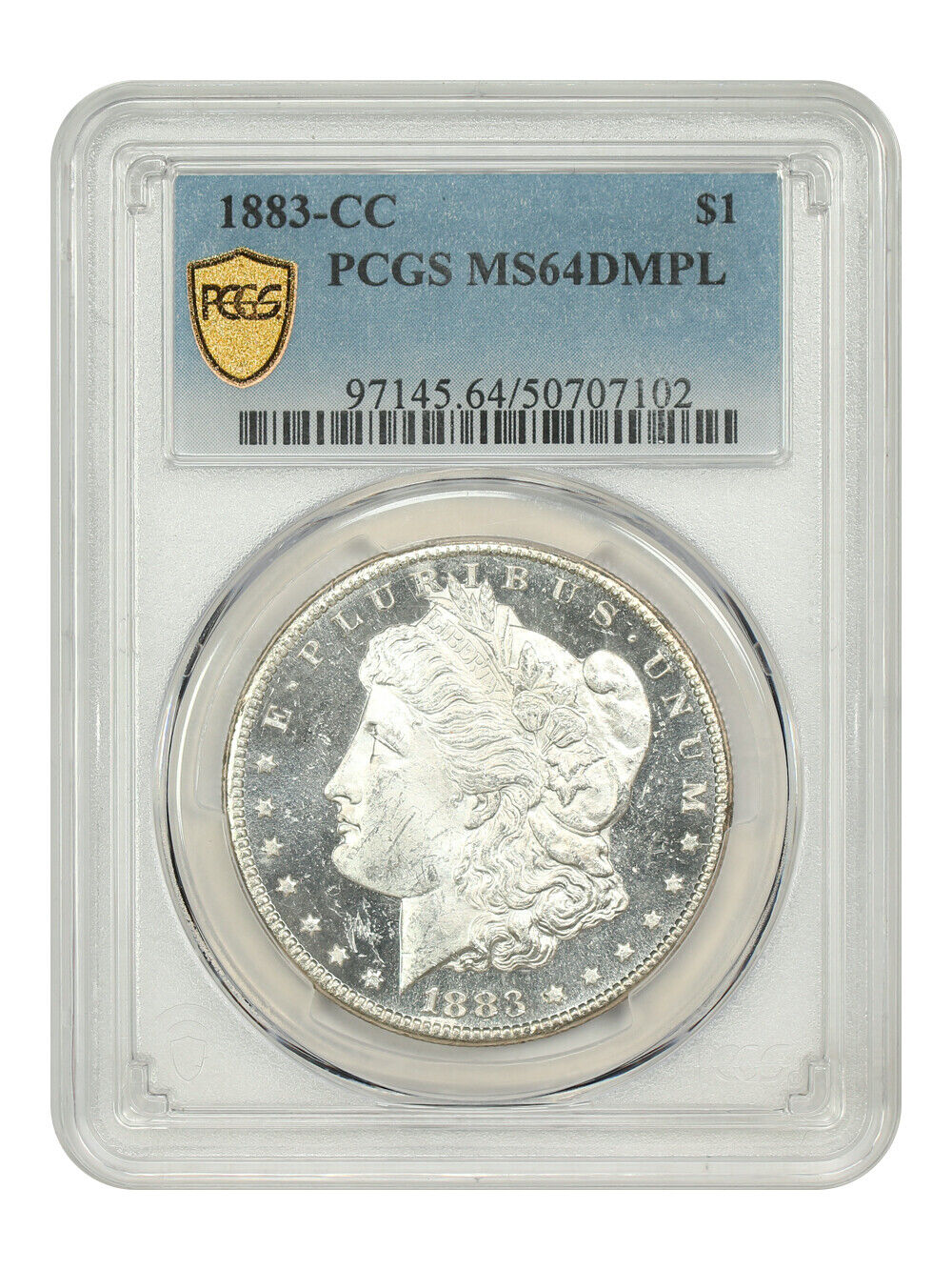 1883-CC $1 PCGS MS64DMPL - Morgan Dollar