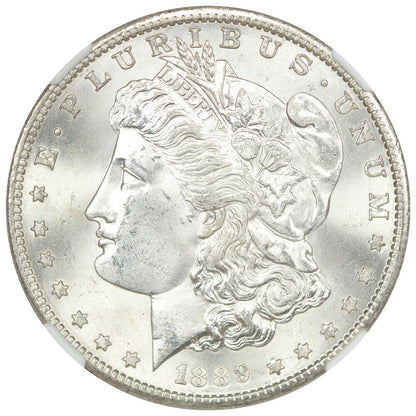 1889-S $1 NGC MS65 - Morgan Dollar