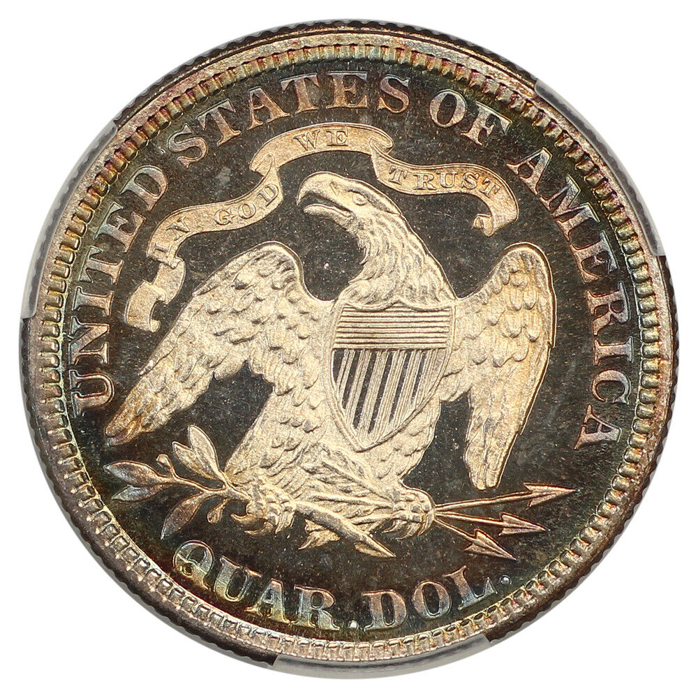 1886 25C CACG PR67CAM ex: D.L. Hansen - Liberty Seated Quarter