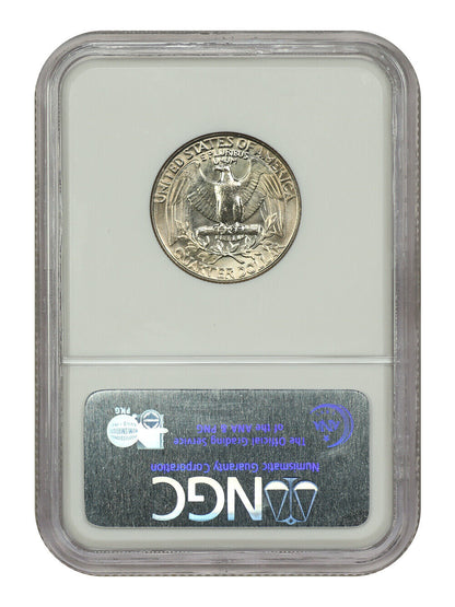 1985-P 25C NGC MS66 - Washington Quarter