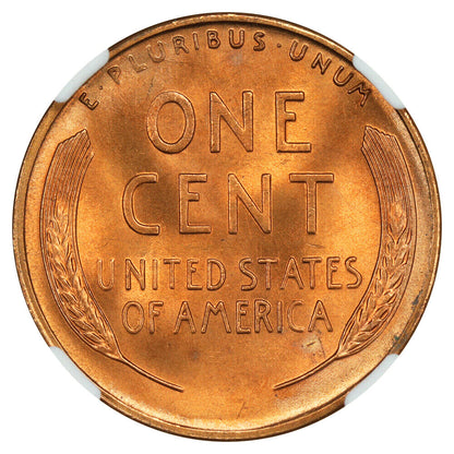 1947-S 1c NGC MS67 RD