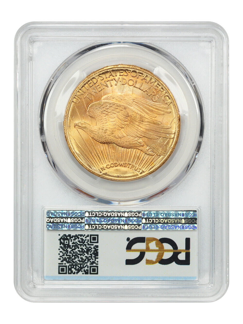 1922-S $20 PCGS MS65 ex: D.L. Hansen