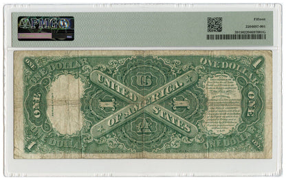 FR. 39 1917 $1 Legal Tender PMG Choice Fine 15 - Other